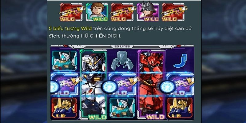 Các tính năng đặc biệt trong quy hũ Gundam